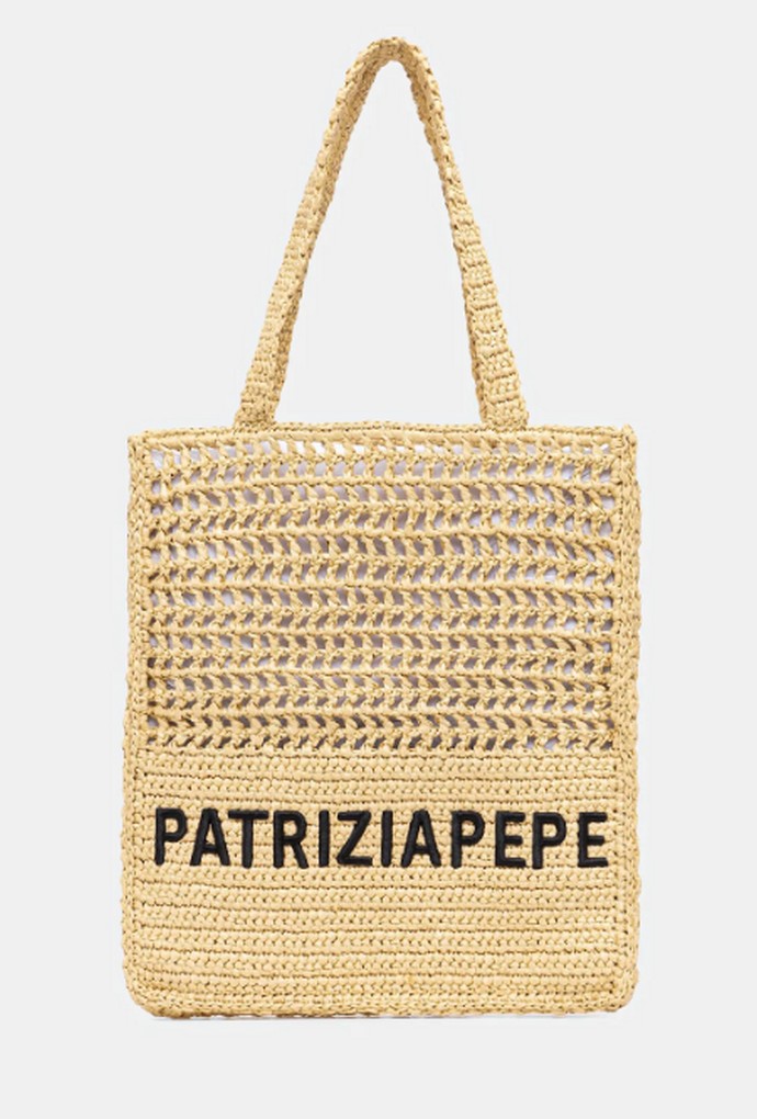Κροσέ shopper bag