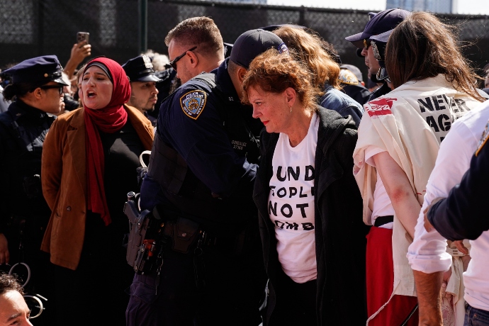 Susan Sarandon σύλληψη, Hannah Einbinder σύλληψη