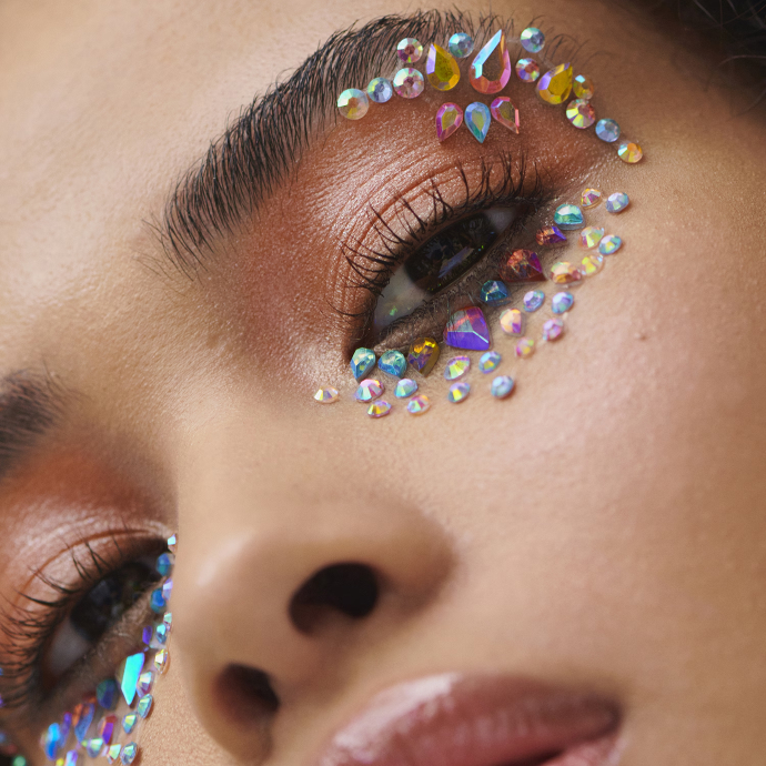 σετ με διαφορετικά στρας για το πρόσωπο Sephora Collection