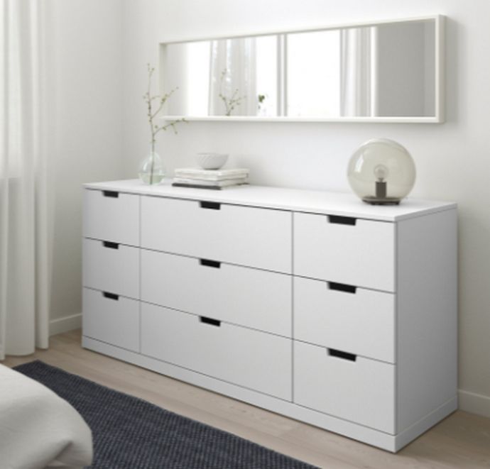 Nordli συρταριέρα με 9 συρτάρια