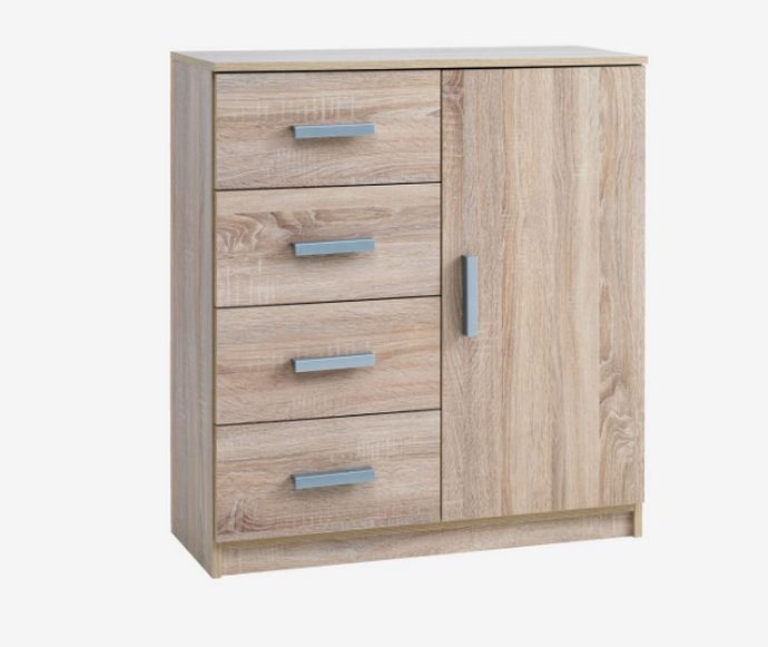 Συρταριέρα 4 συρτάρια και 1 πόρτα 