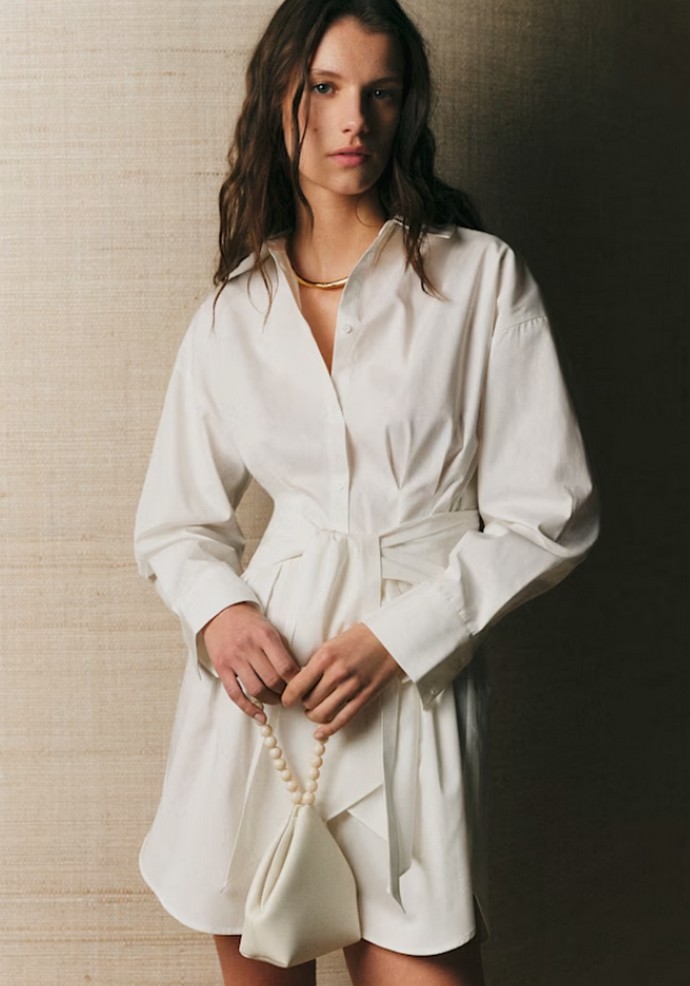 Μίνι σεμιζιέ φόρεμα