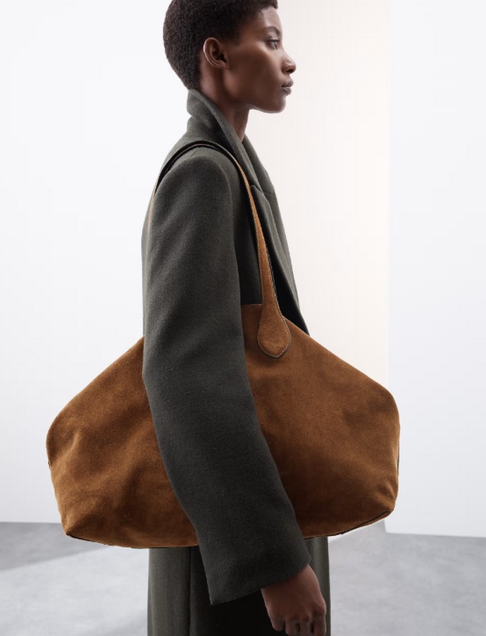 Σουέτ τσάντα ώμου