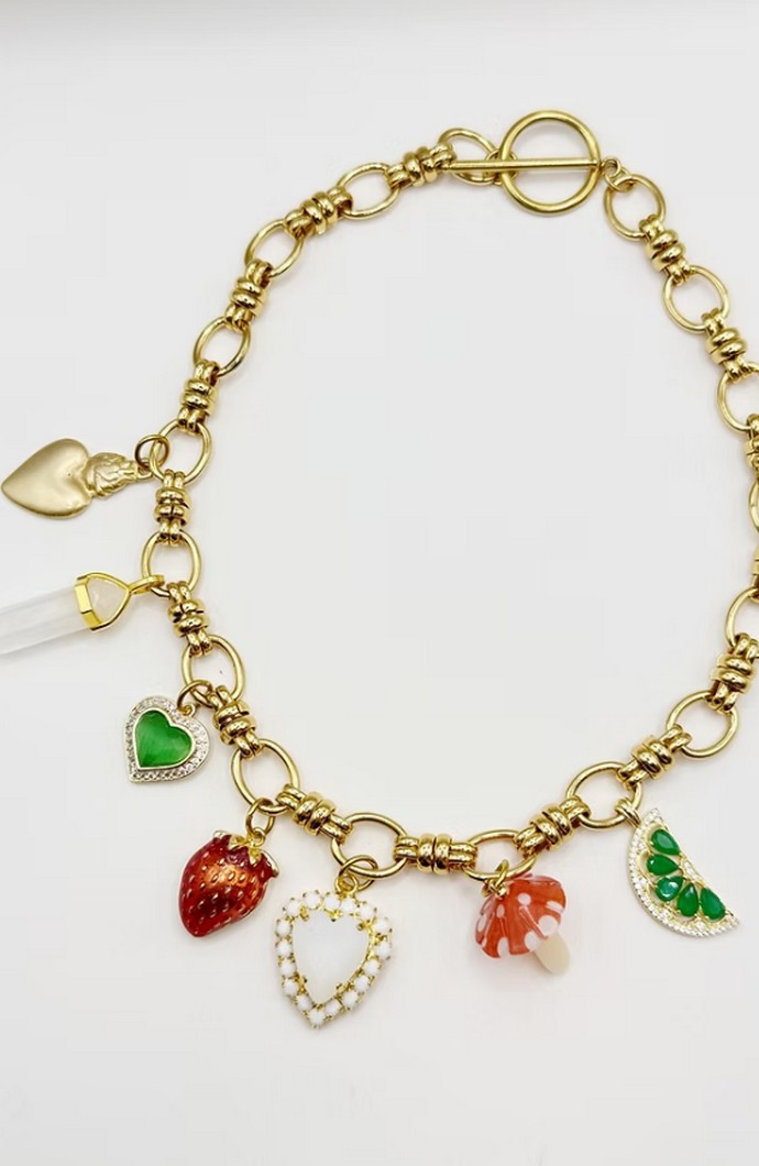 Κολιέ με charms 