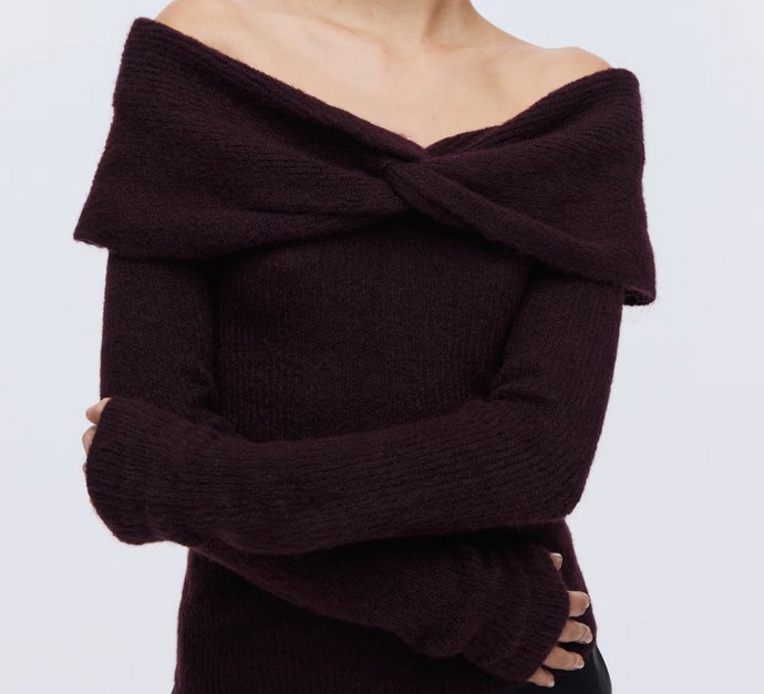 Έξωμο πουλόβερ