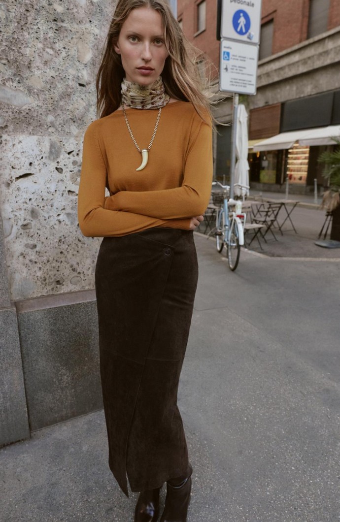 Πουλόβερ με λεπτή πλέξη