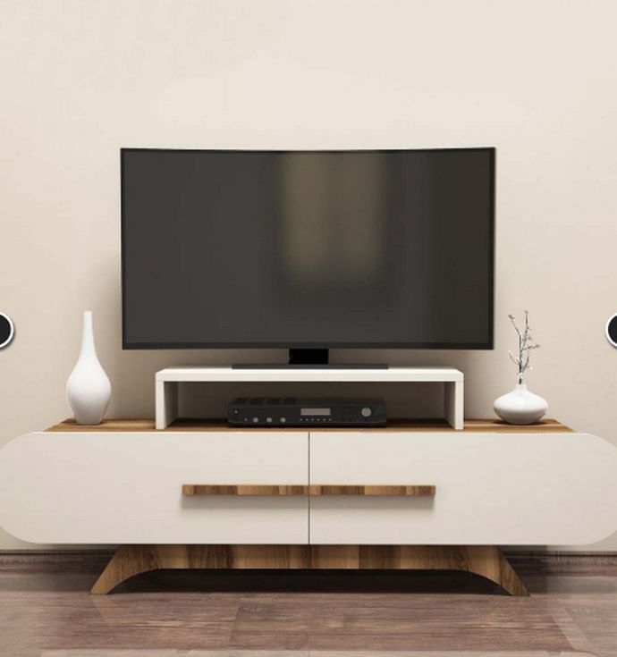 Έπιπλο Τηλεόρασης Walnut Cream