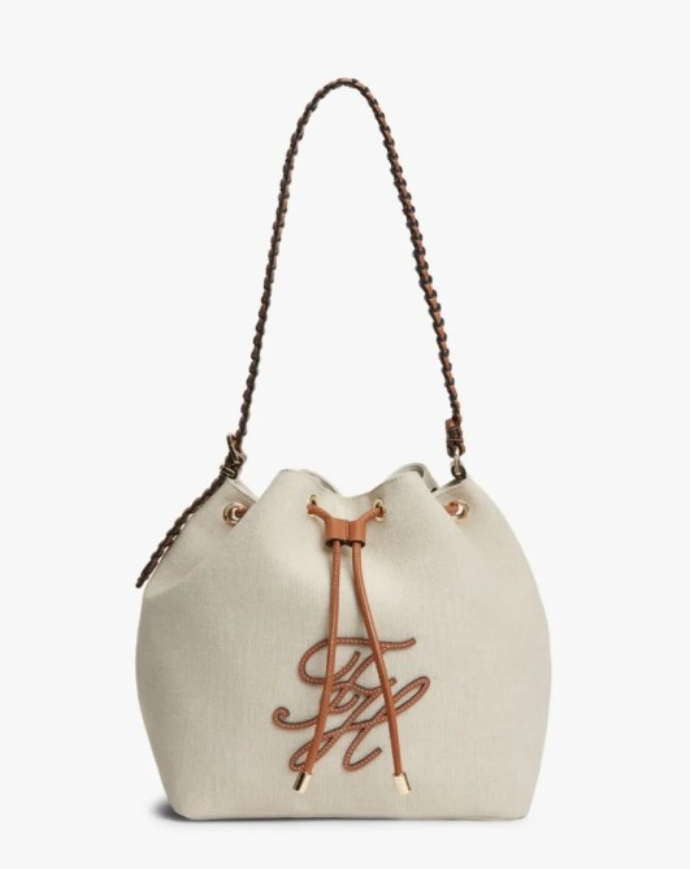 Λινή τσάντα bucket