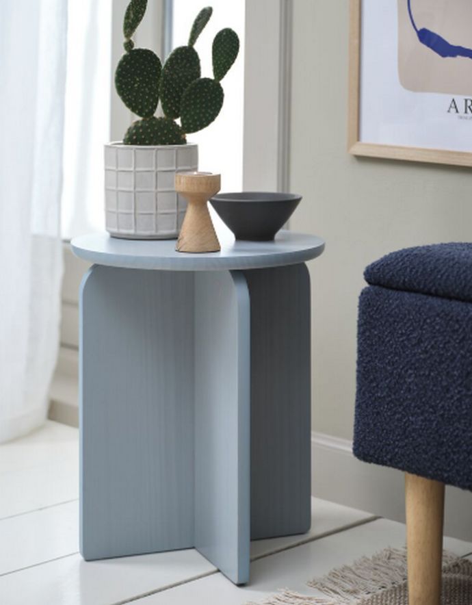 Βοηθητικό τραπεζάκι LYNGE ανοιχτό μπλε