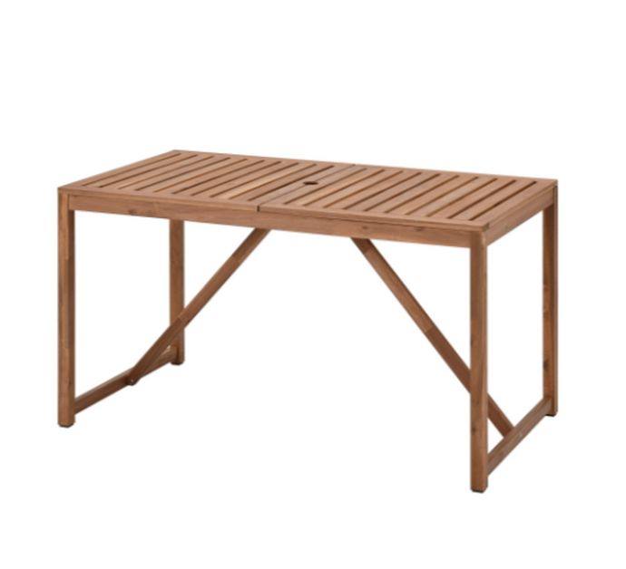 Τραπέζι εξωτερικού χώρου, 140x75 cm