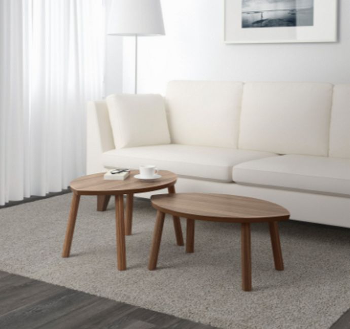 Τραπέζια ζιγκόν, σετ 2 τεμ