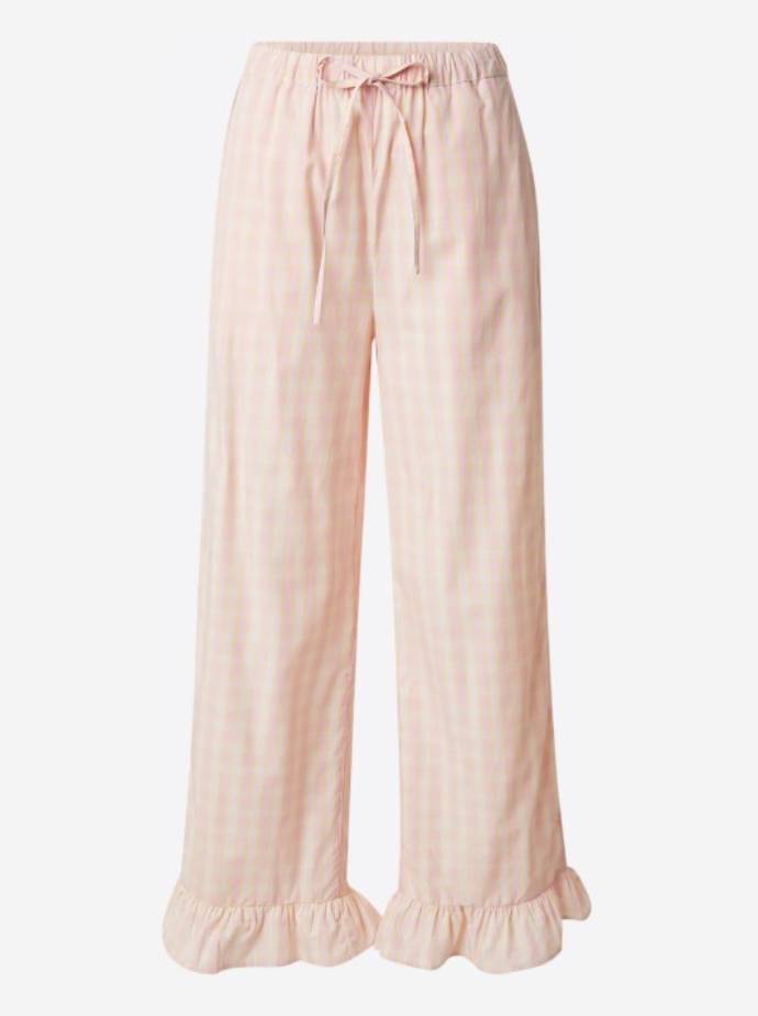 Παντελόνι σε loosefit γραμμή και βολάν στο κάτω μέρος