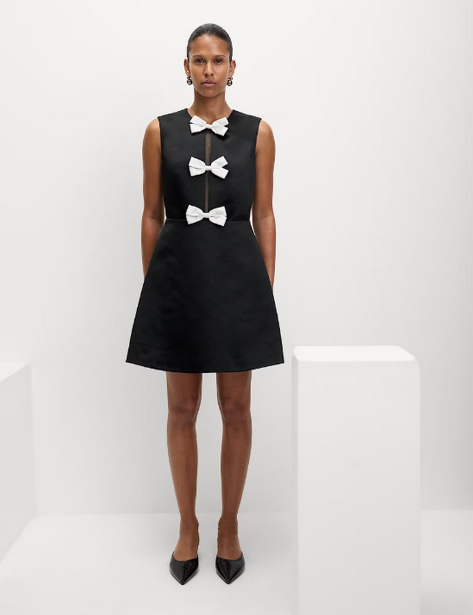 Mini φόρεμα με φιόγκους