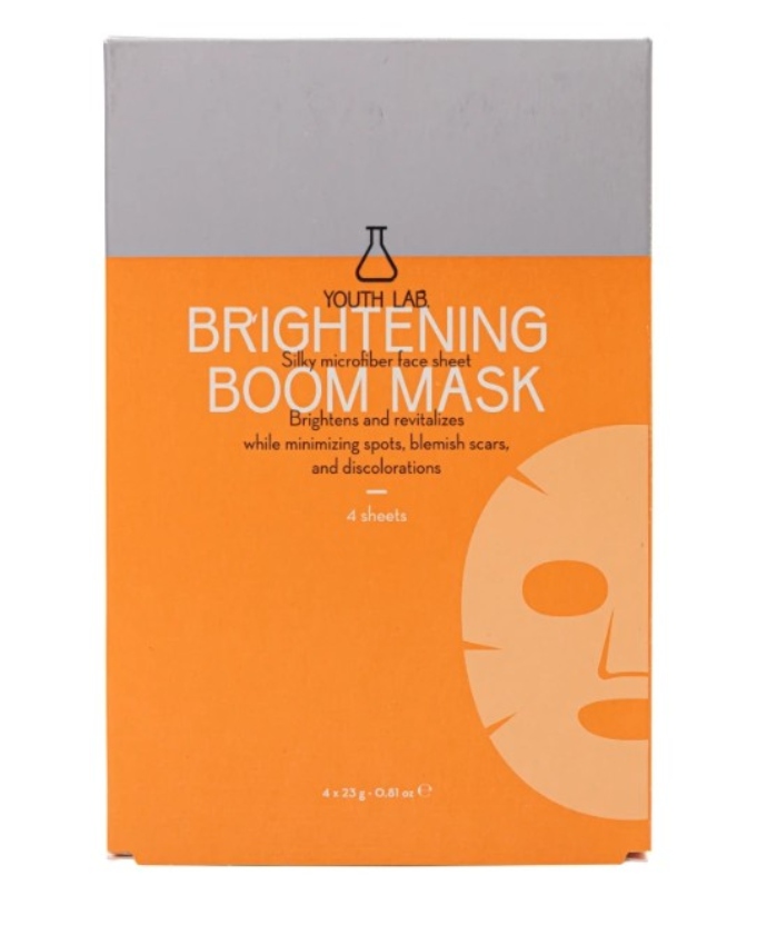 Brightening Boom Mask Youth Lab (4 τμχ)