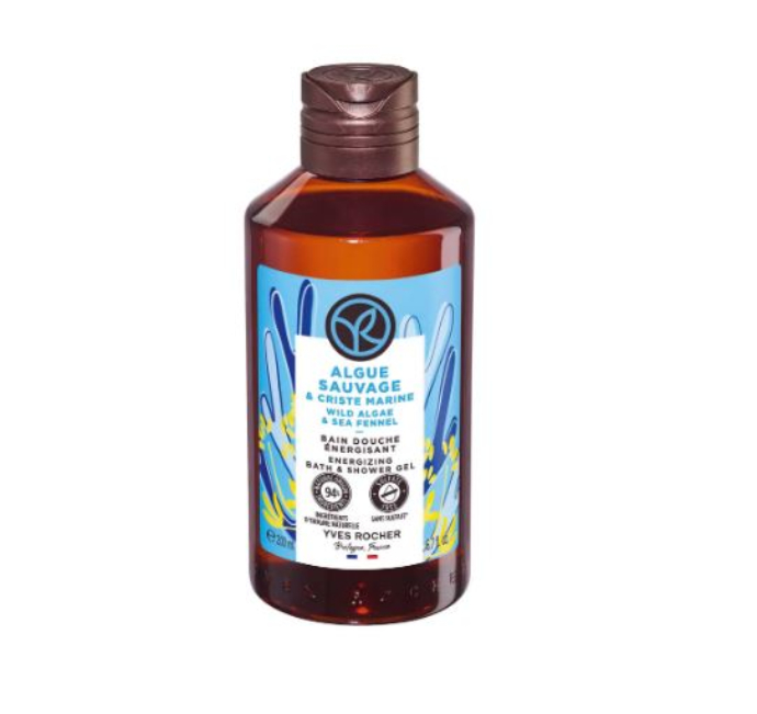 Yves Rocher Wild Algae & Sea Fennel Energizing Shower Gel